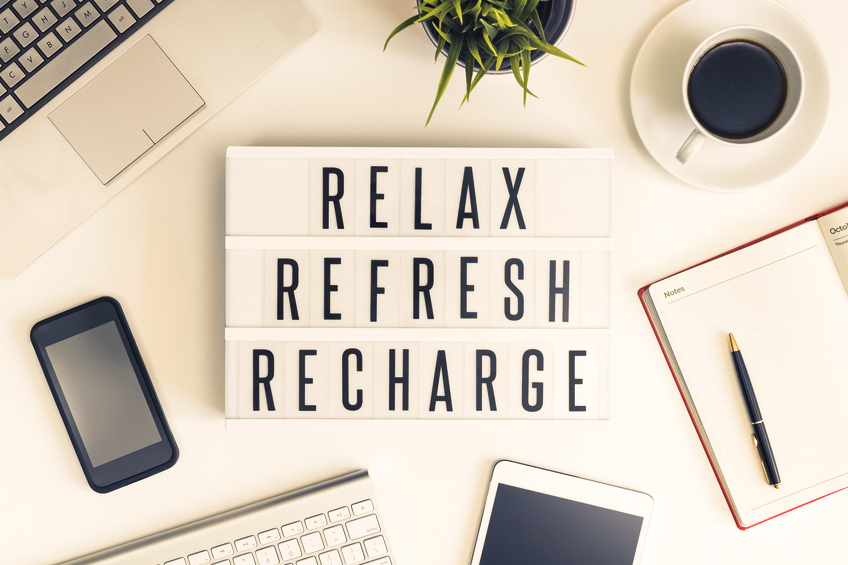 Relax, refresh and recharge in office